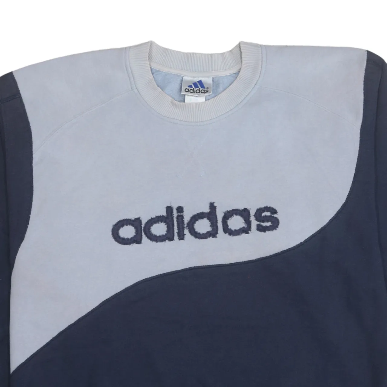 Adidas 90's Spellout Crew Neck Sweatshirt XLarge Grey sold by Vintage Club product image thumbnail 3