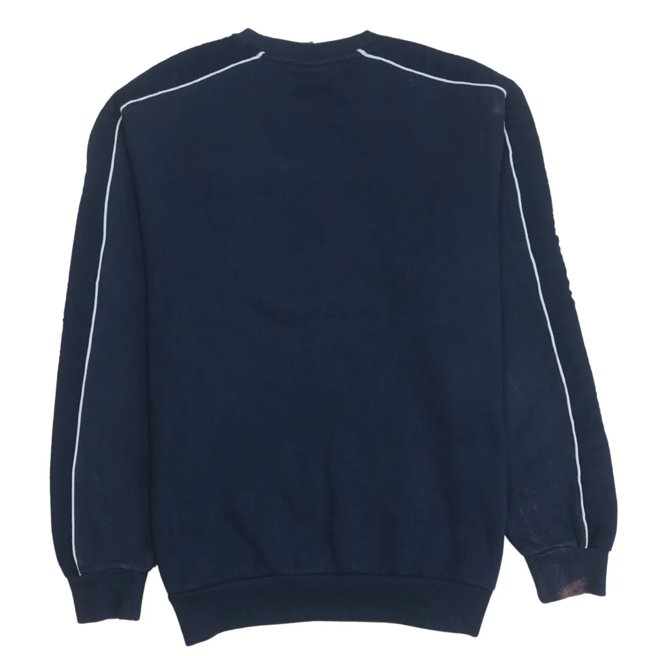 Ellesse 90's Lightweight Crew Neck Sweatshirt Medium Navy Blue sold by Vintage Club product image thumbnail 2