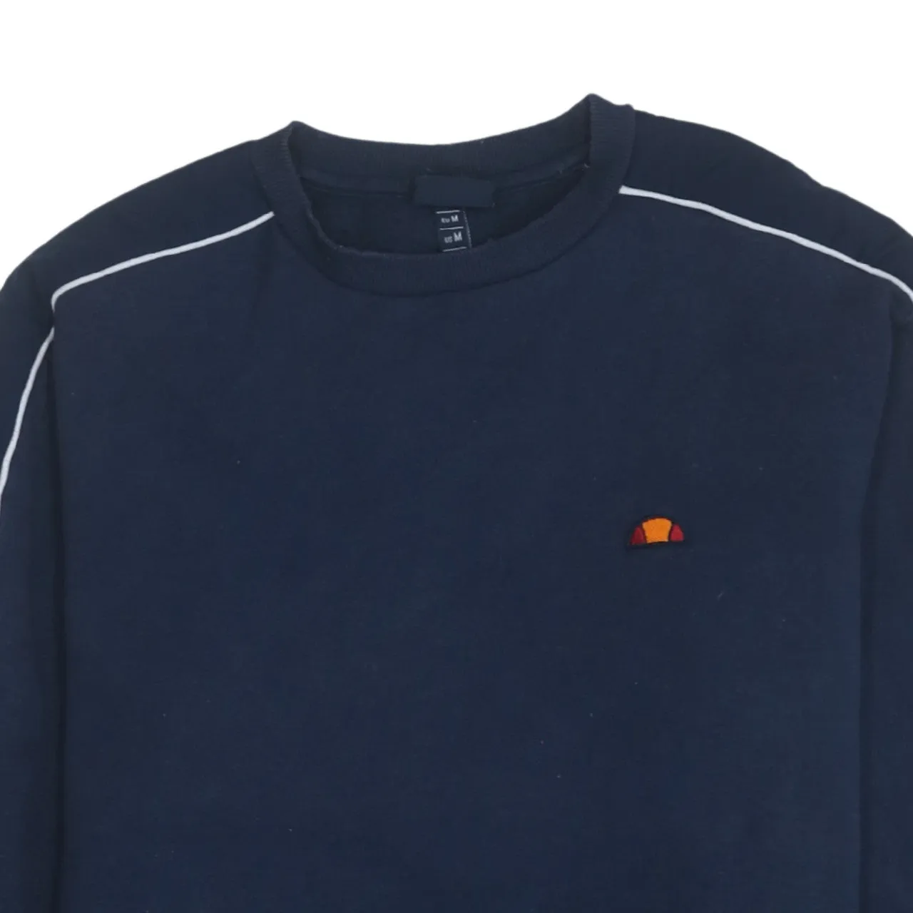 Ellesse 90's Lightweight Crew Neck Sweatshirt Medium Navy Blue sold by Vintage Club product image thumbnail 3