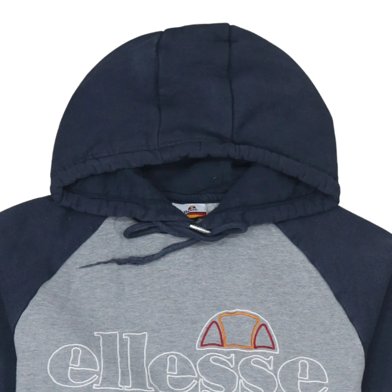 Ellesse 90's Spellout Pullover Hoodie Medium Grey sold by Vintage Club product image thumbnail 3