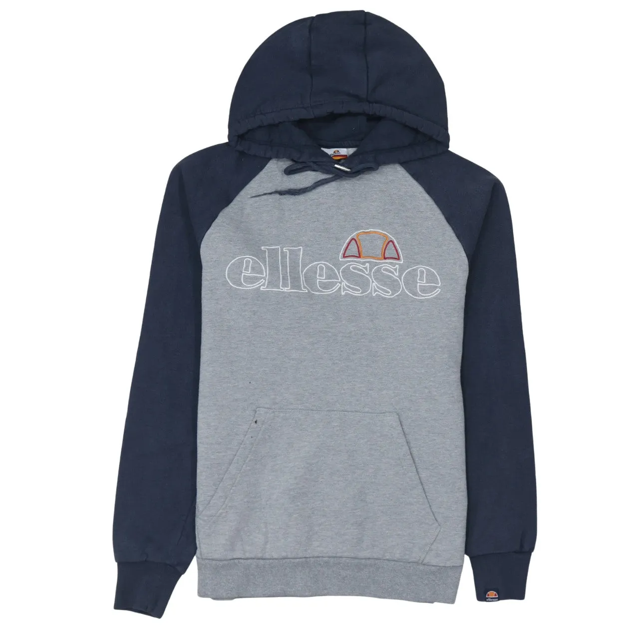 Ellesse 90's Spellout Pullover Hoodie Medium Grey sold by Vintage Club