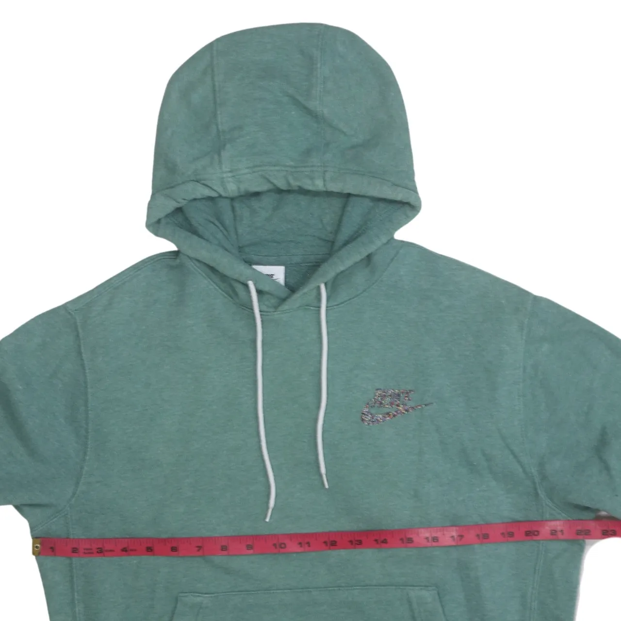 Nike 90's Swoosh Pullover Hoodie Small Green sold by Vintage Club product image thumbnail 5