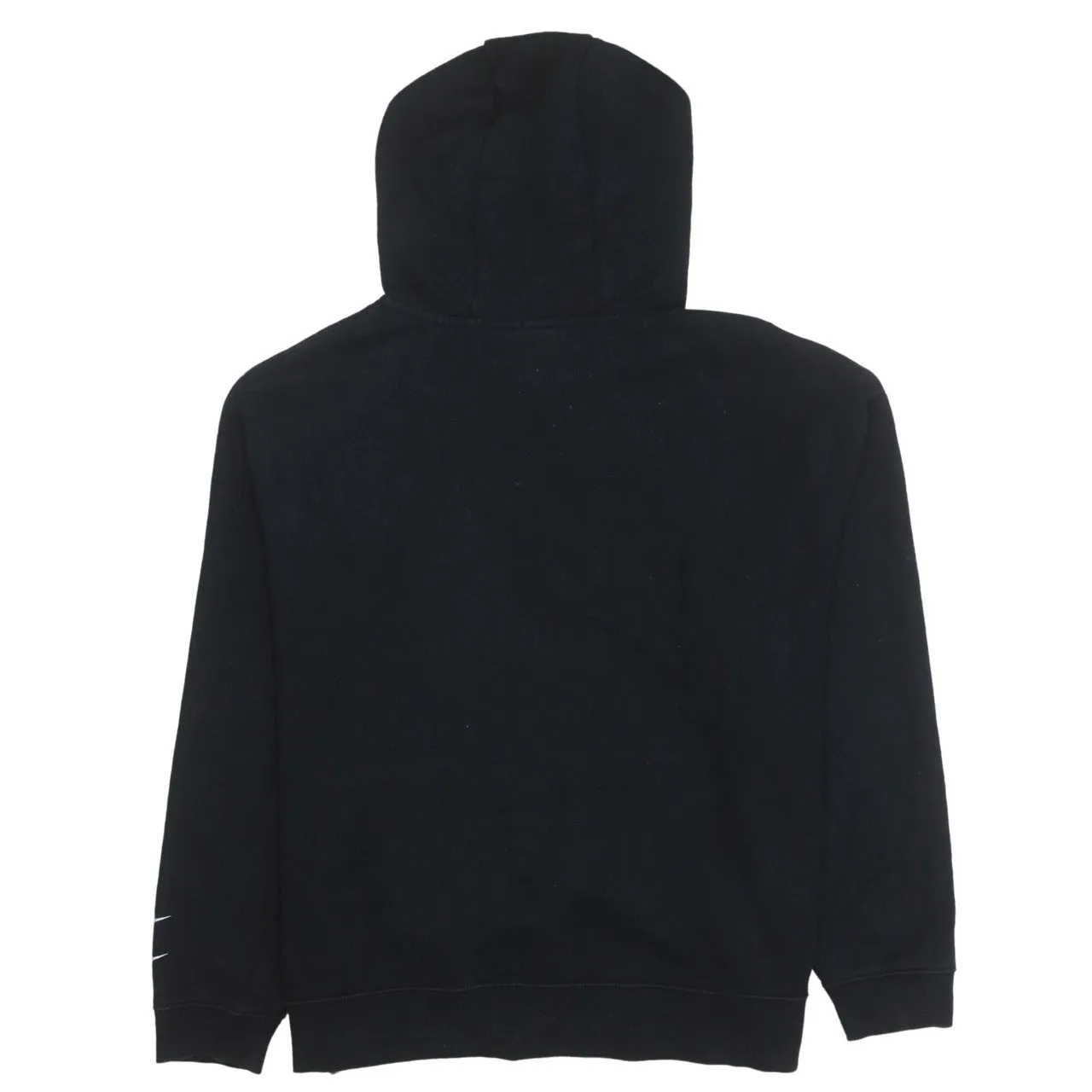 Nike 90's Center Middle Swoosh Pullover Hoodie Large Black sold by Vintage Club product image thumbnail 2