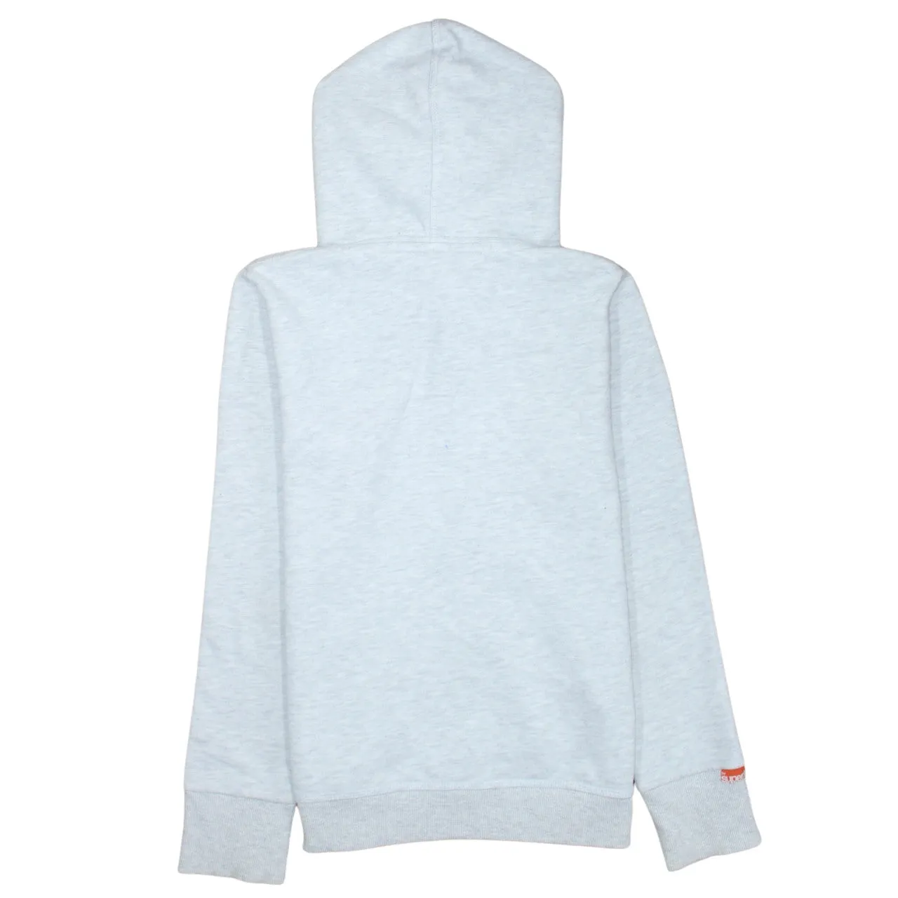 Super Dry 90's Spellout Pullover Hoodie Large Grey sold by Vintage Club product image thumbnail 2