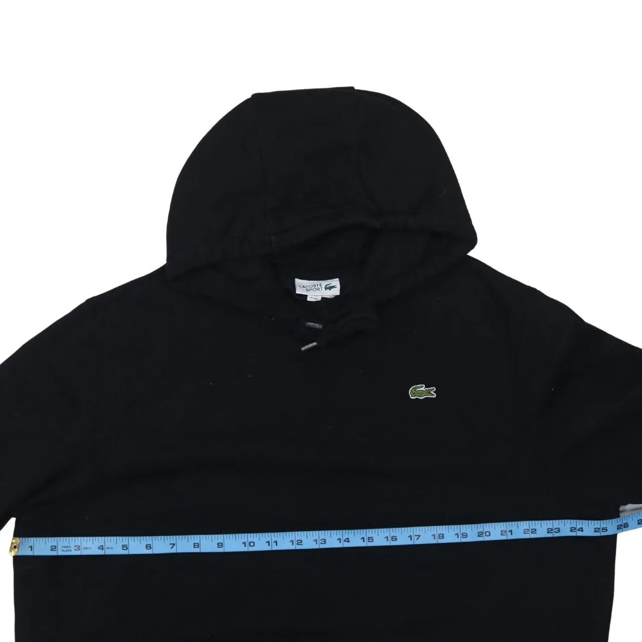 Lacoste 90's Loungewear Pullover Hoodie XXXLarge (3XL) Black sold by Vintage Club product image thumbnail 5
