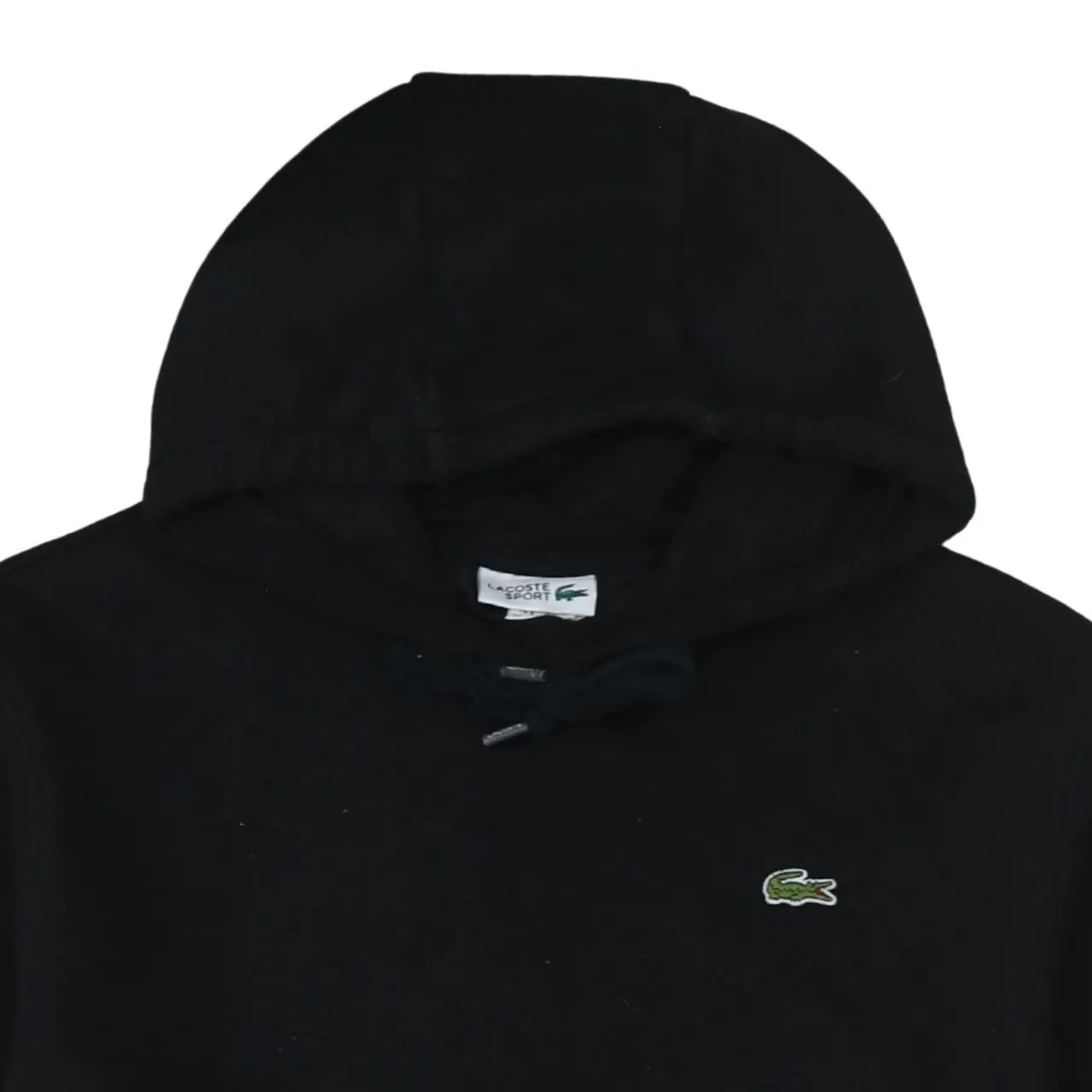 Lacoste 90's Loungewear Pullover Hoodie XXXLarge (3XL) Black sold by Vintage Club product image thumbnail 3