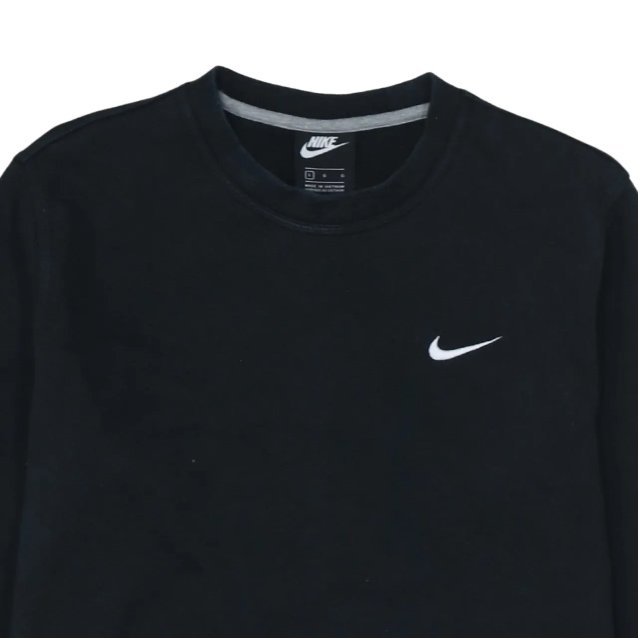 Nike 90's Swoosh Crew Neck Sweatshirt Large Black sold by Vintage Club product image thumbnail 3