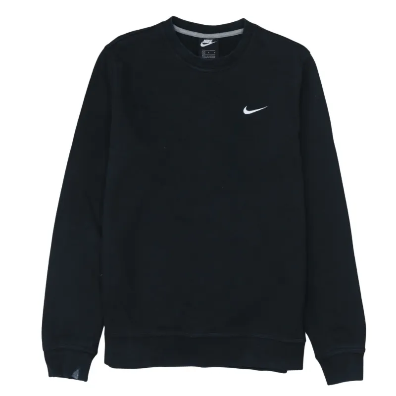 Nike 90's Swoosh Crew Neck Sweatshirt Large Black sold by Vintage Club