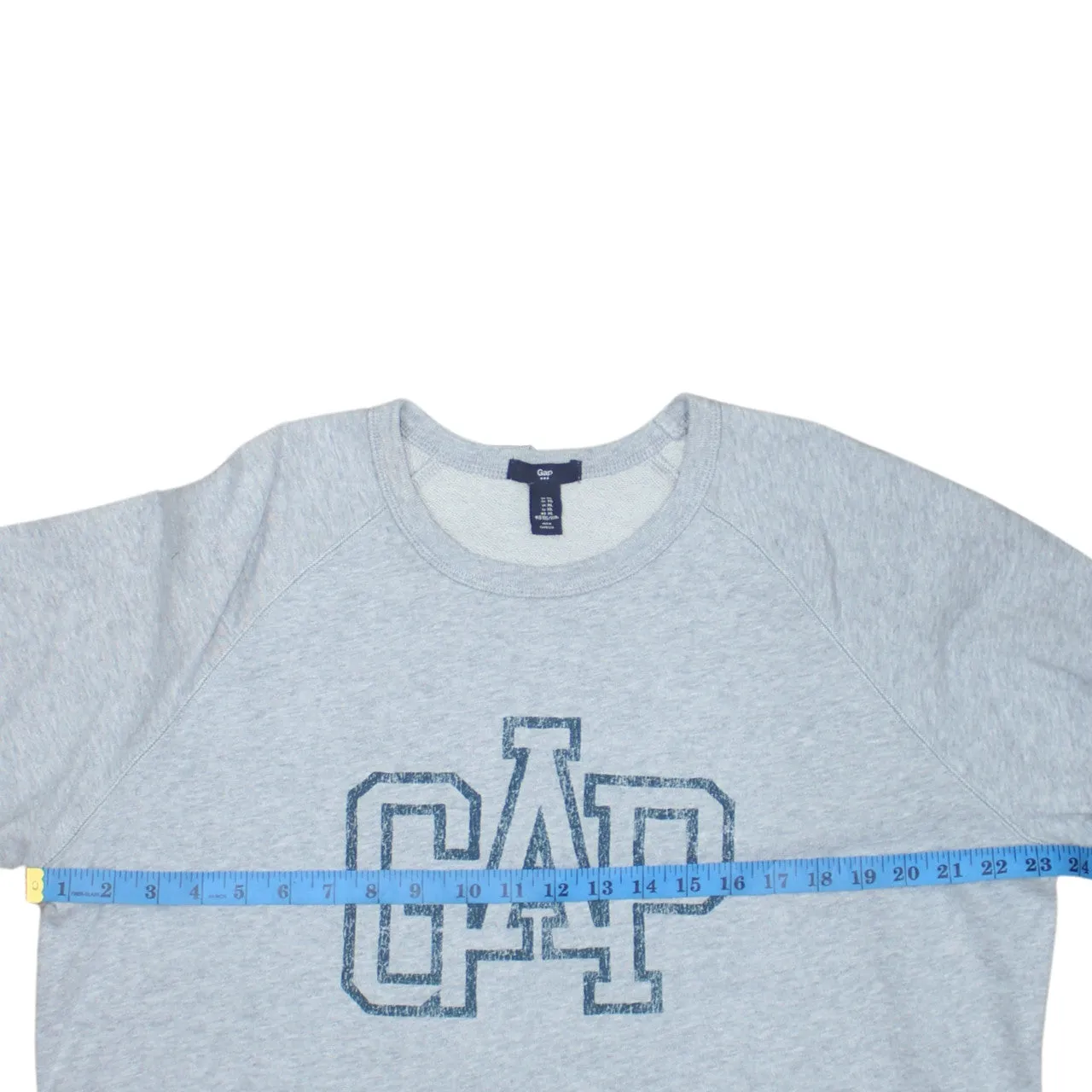Gap 90's Spellout Crew Neck Sweatshirt XLarge Grey sold by Vintage Club product image thumbnail 5
