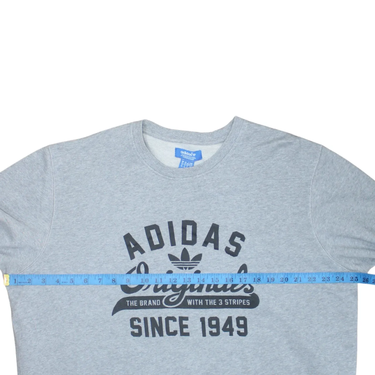 Adidas 90's Spellout Crew Neck Sweatshirt XLarge Grey sold by Vintage Club product image thumbnail 5