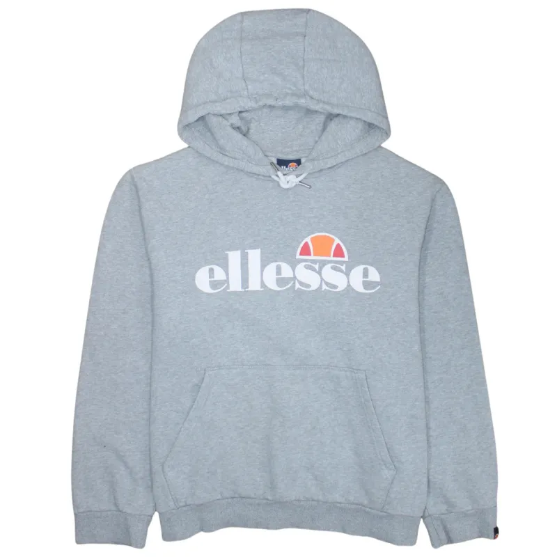 Ellesse 90's Spellout Pullover Hoodie XXLarge  Grey sold by Vintage Club