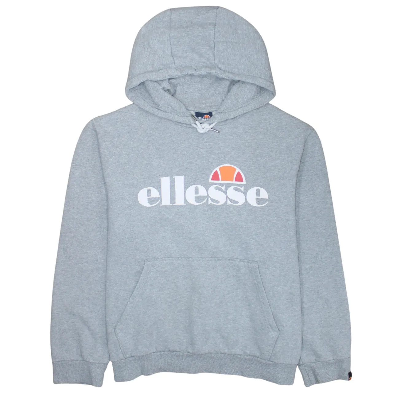 Ellesse 90's Spellout Pullover Hoodie XXLarge Grey sold by Vintage Club