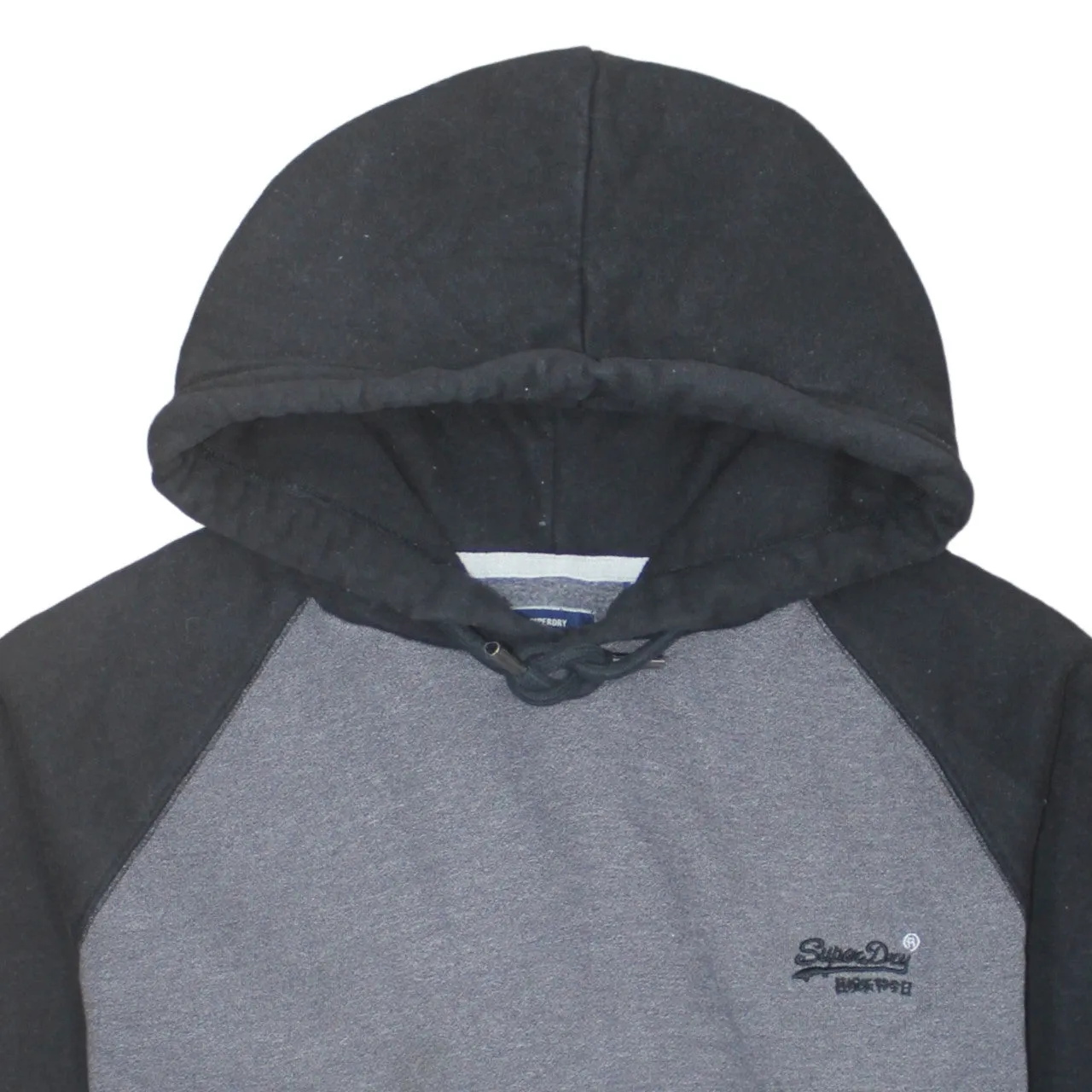 Super Dry 90's Drawstring Pockets Pullover Hoodie XXXLarge (3XL) Black sold by Vintage Club product image thumbnail 3