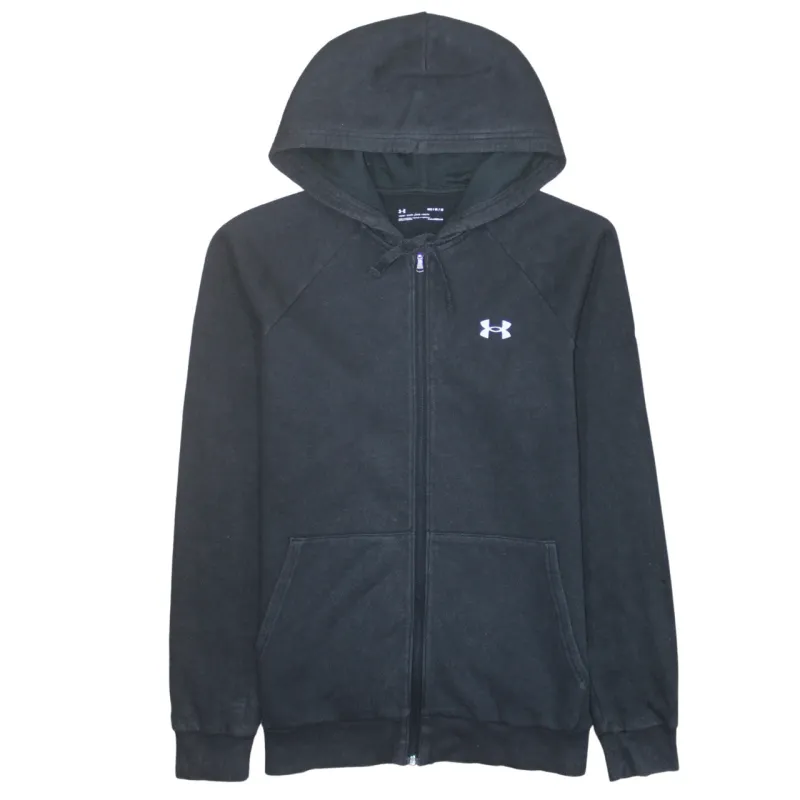 Under Armour 90's Sportswear Full Zip Up Hoodie Medium Black sold by Vintage Club