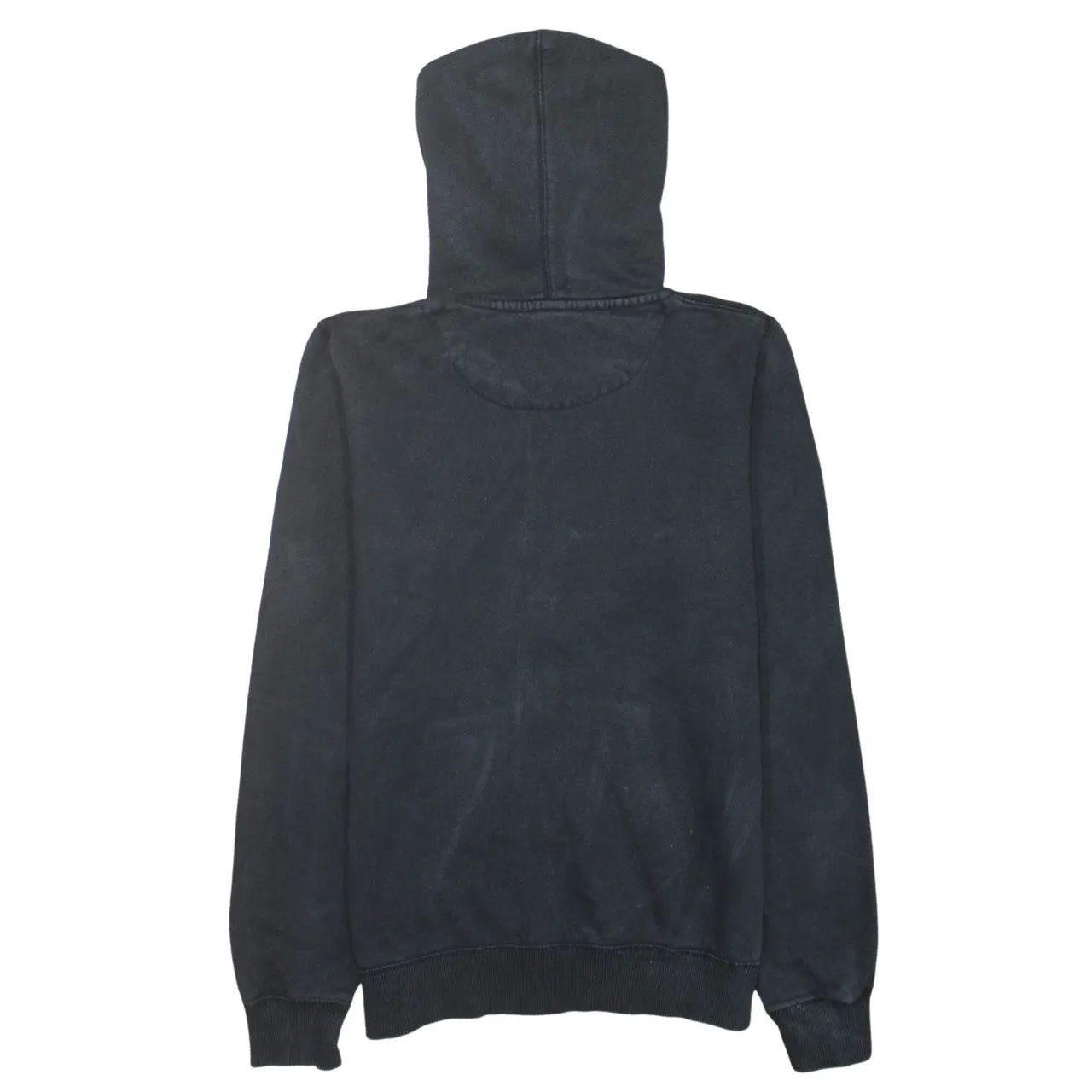 Nike 90's Swoosh Full Zip Up Hoodie Medium Black sold by Vintage Club product image thumbnail 2