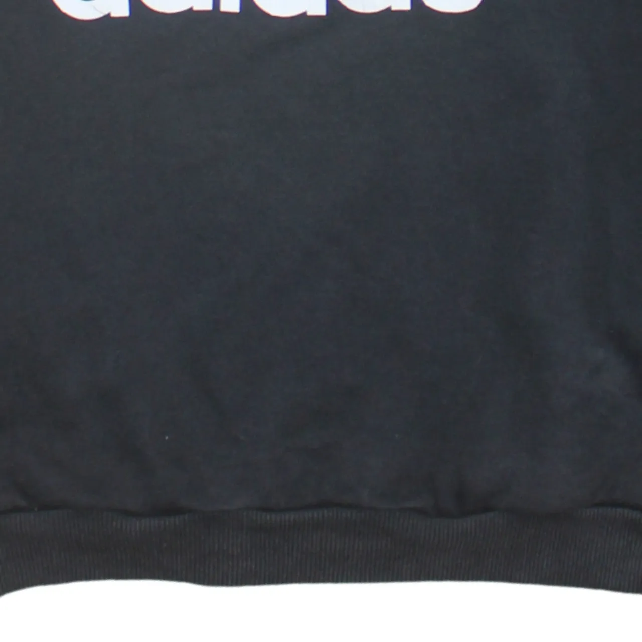 Adidas 90's Spellout Crew Neck Sweatshirt Small Black sold by Vintage Club product image thumbnail 4