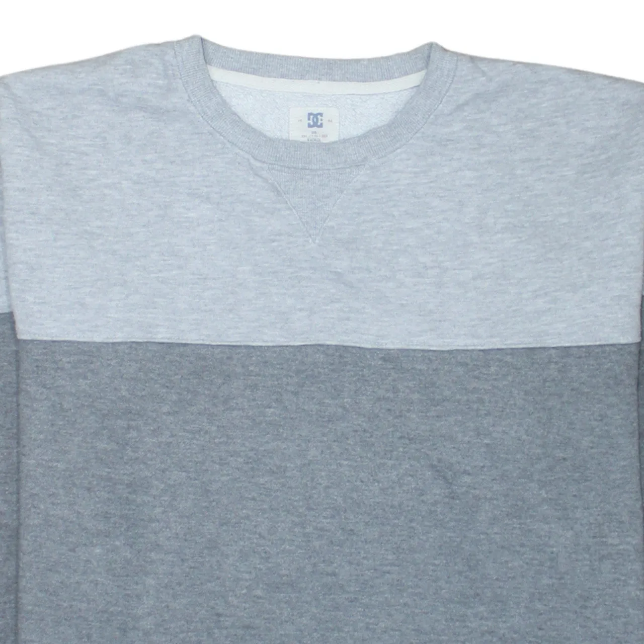 DC 90's Plain Crew Neck Sweatshirt XXLarge (2XL) Grey sold by Vintage Club product image thumbnail 3