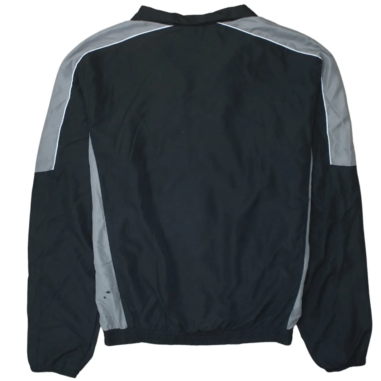 Retro 90's Lightweight Full Zip Up Windbreaker Large Black sold by Vintage Club product image thumbnail 2