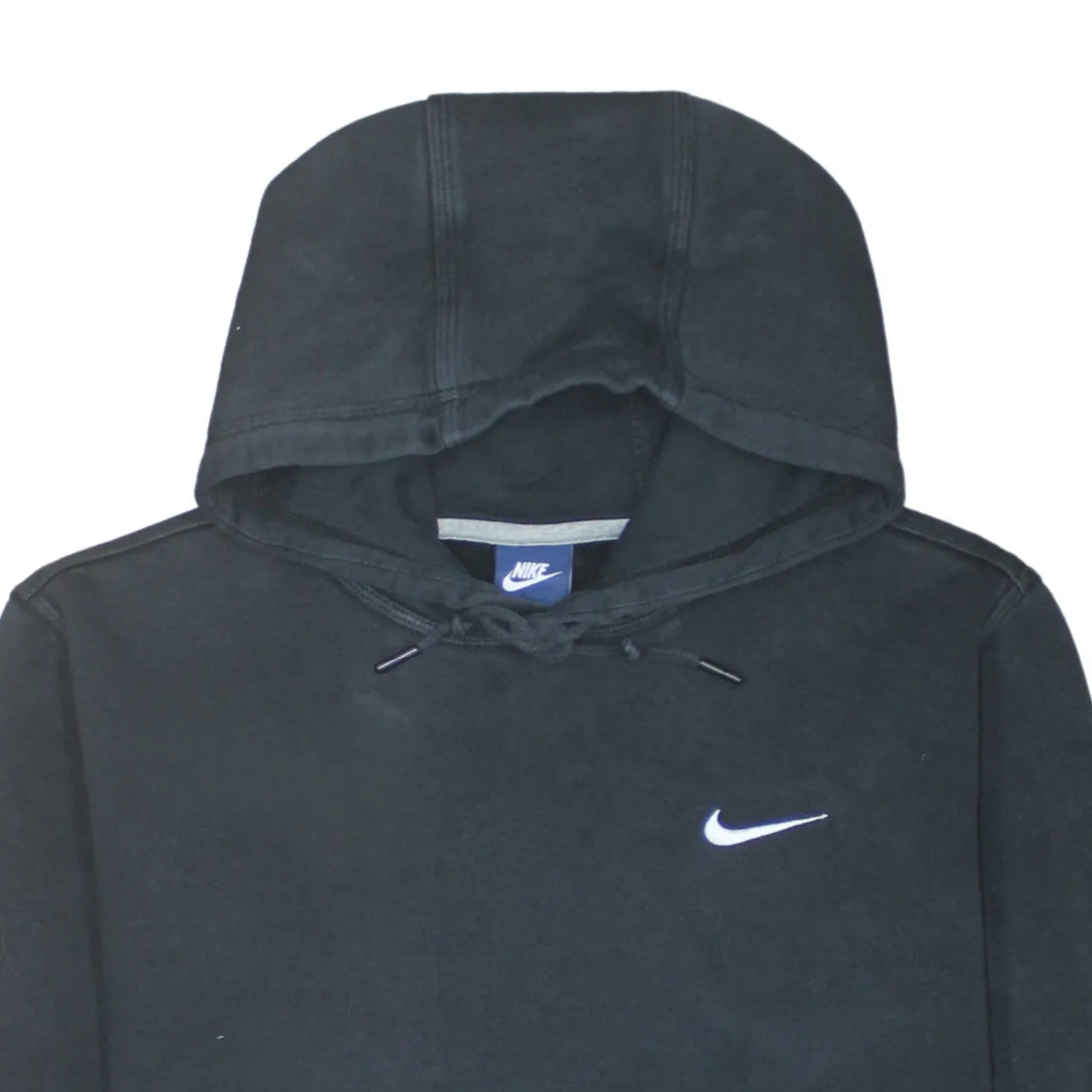 Nike 90's Swoosh Pullover Hoodie Large Black sold by Vintage Club product image thumbnail 3