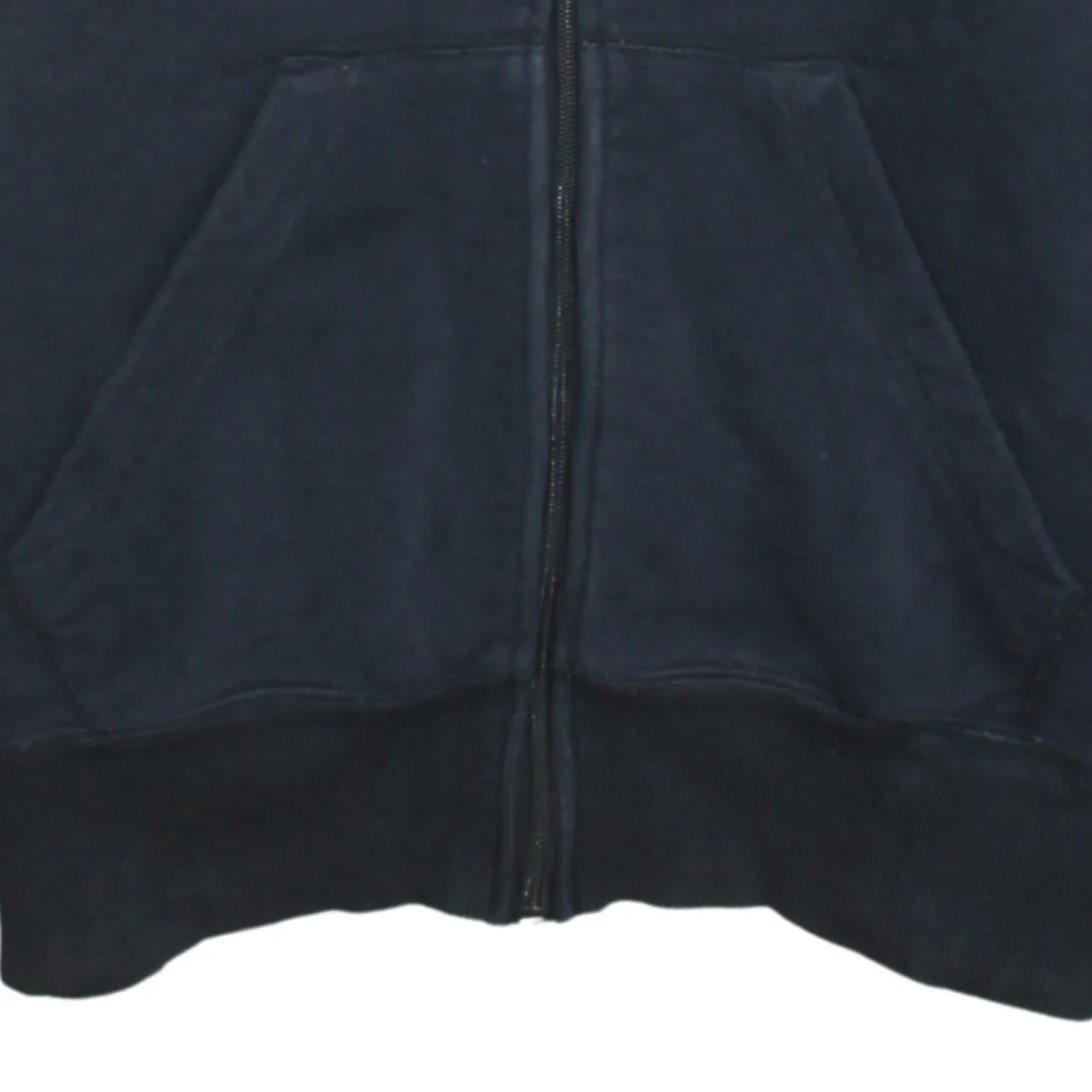 Nike 90's Swoosh Full Zip Up Hoodie Medium Black sold by Vintage Club product image thumbnail 4