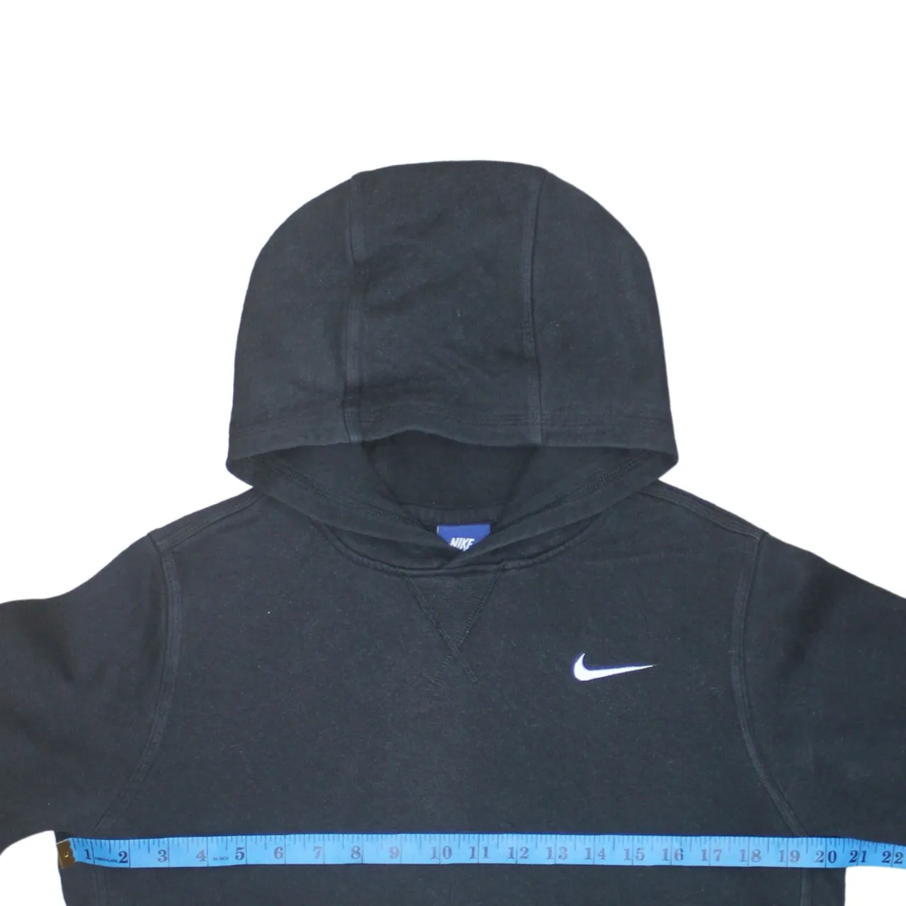 Nike 90's Swoosh Pullover Hoodie XLarge Black sold by Vintage Club product image thumbnail 5