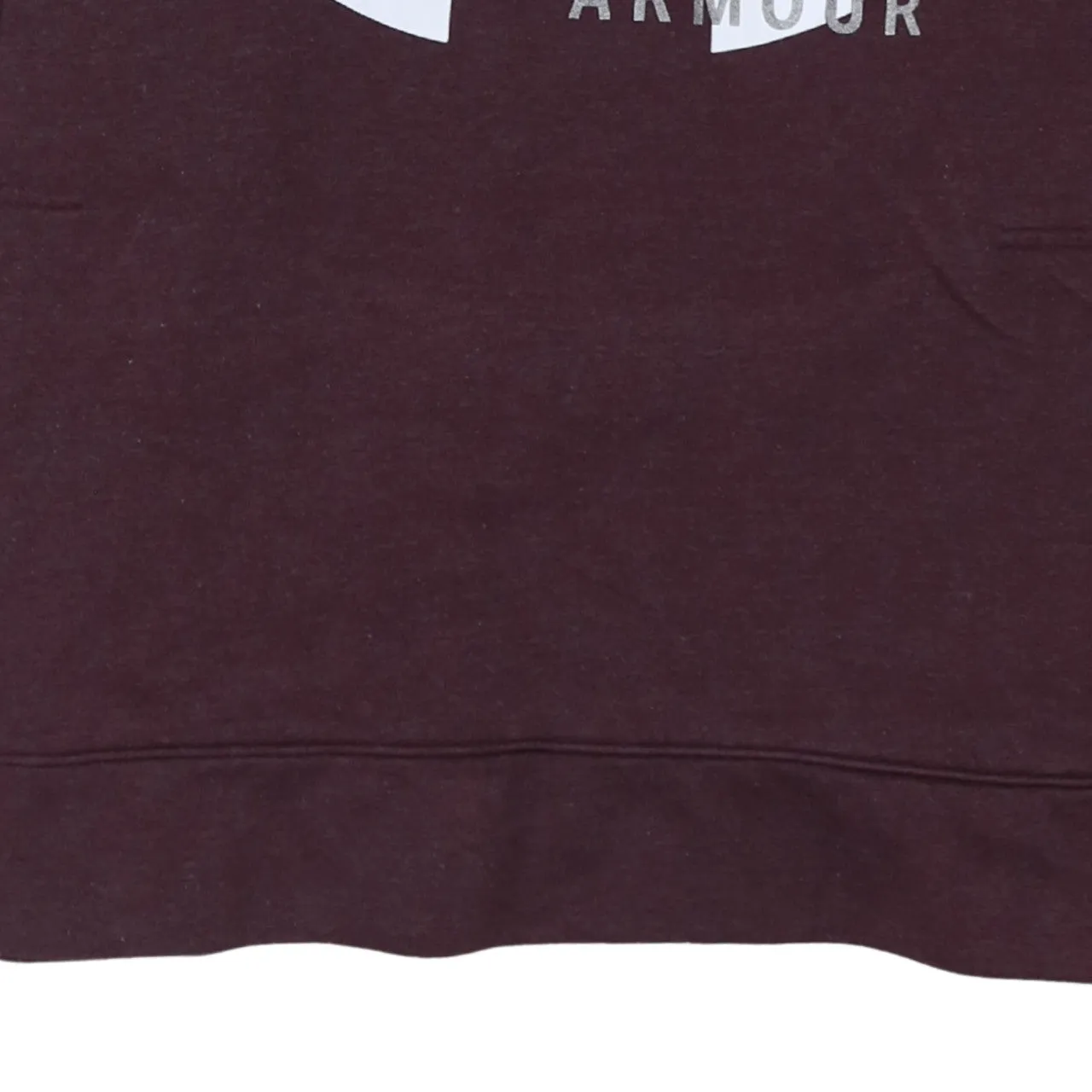 Under Armour 90's Spellout Pullover Hoodie XLarge Burgundy Red sold by Vintage Club product image thumbnail 4