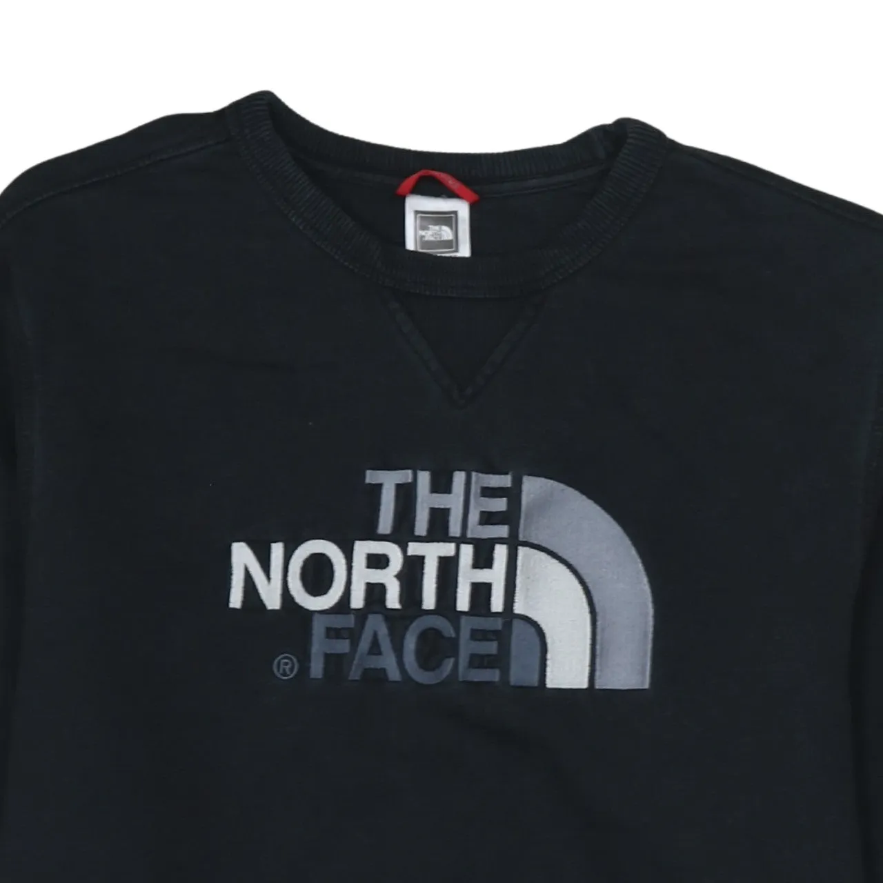 The North Face 90's Spellout Crew Neck Sweatshirt Large Black sold by Vintage Club product image thumbnail 3