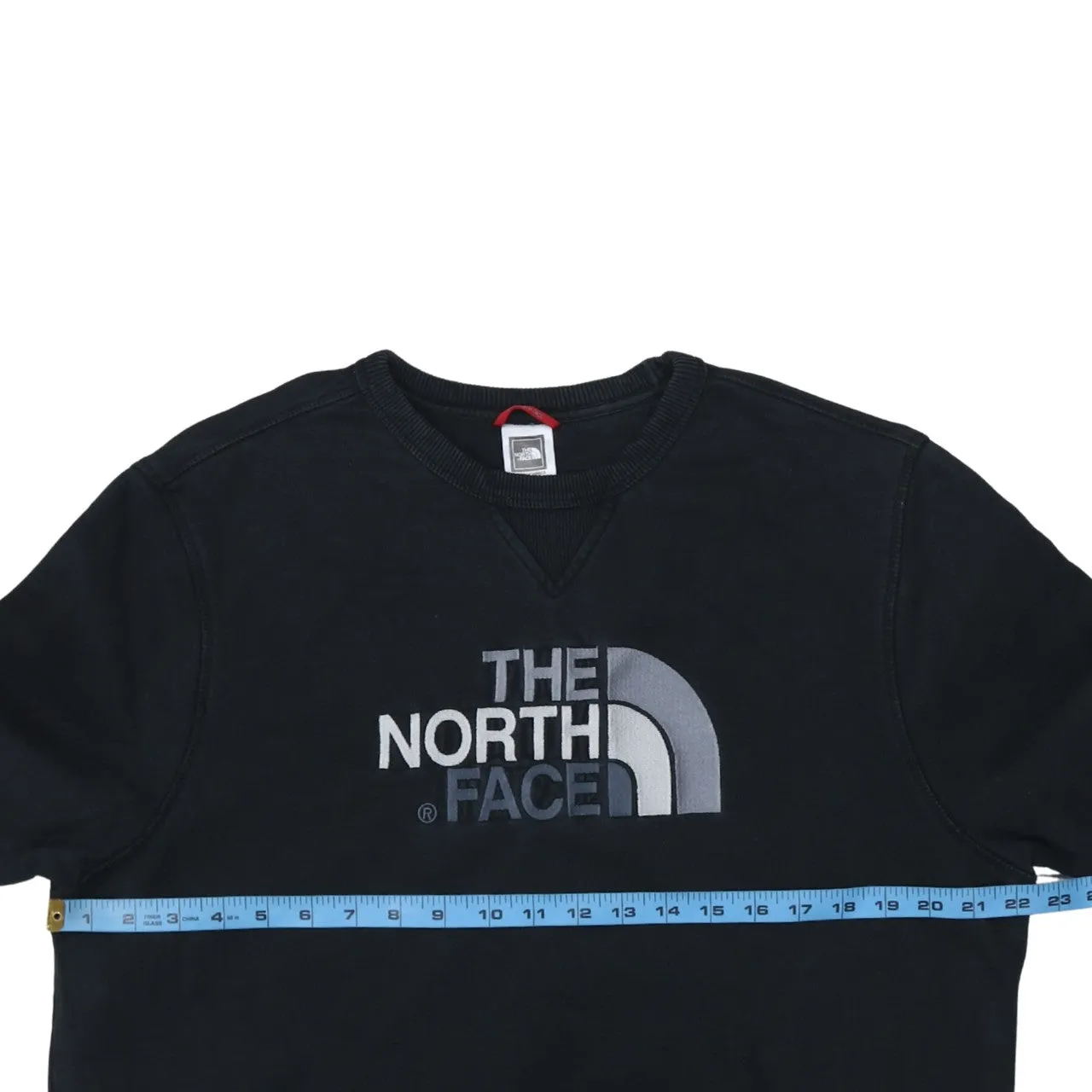 The North Face 90's Spellout Crew Neck Sweatshirt Large Black sold by Vintage Club product image thumbnail 5