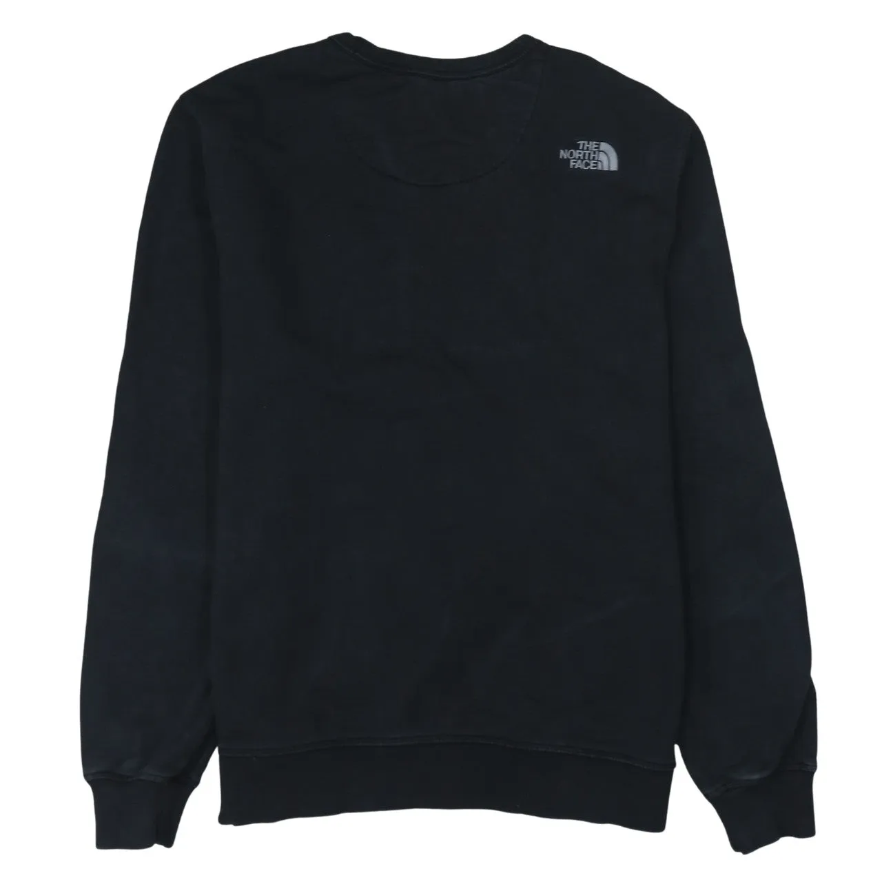 The North Face 90's Spellout Crew Neck Sweatshirt Large Black sold by Vintage Club product image thumbnail 2