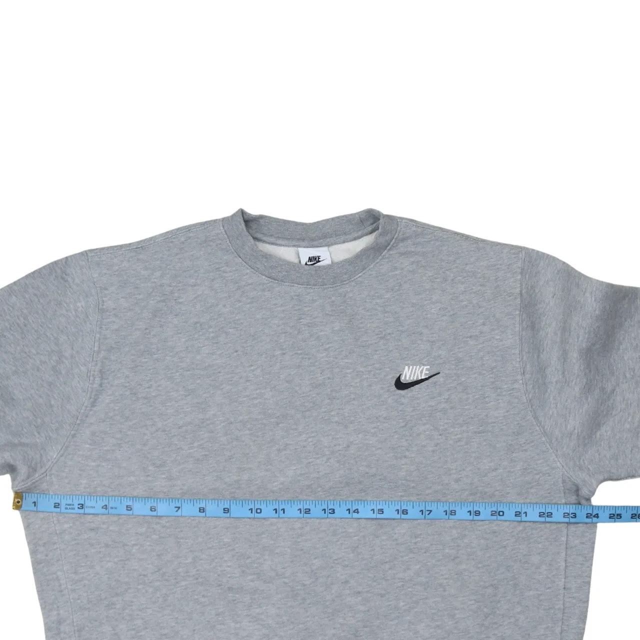 Nike 90's Swoosh Crew Neck Sweatshirt Medium Grey sold by Vintage Club product image thumbnail 5