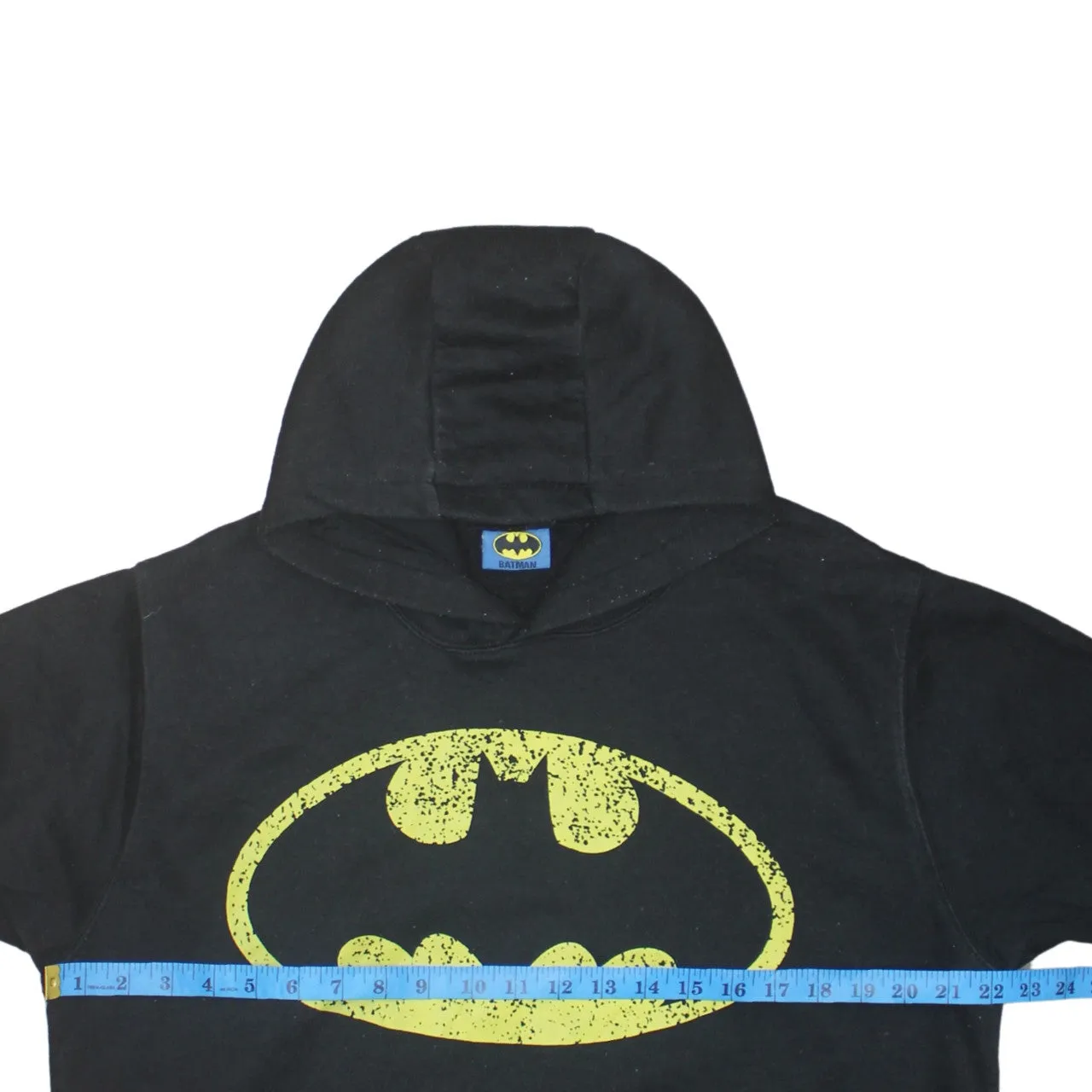 Batman 90's Drawstring Pockets Pullover Hoodie Medium Black sold by Vintage Club product image thumbnail 5