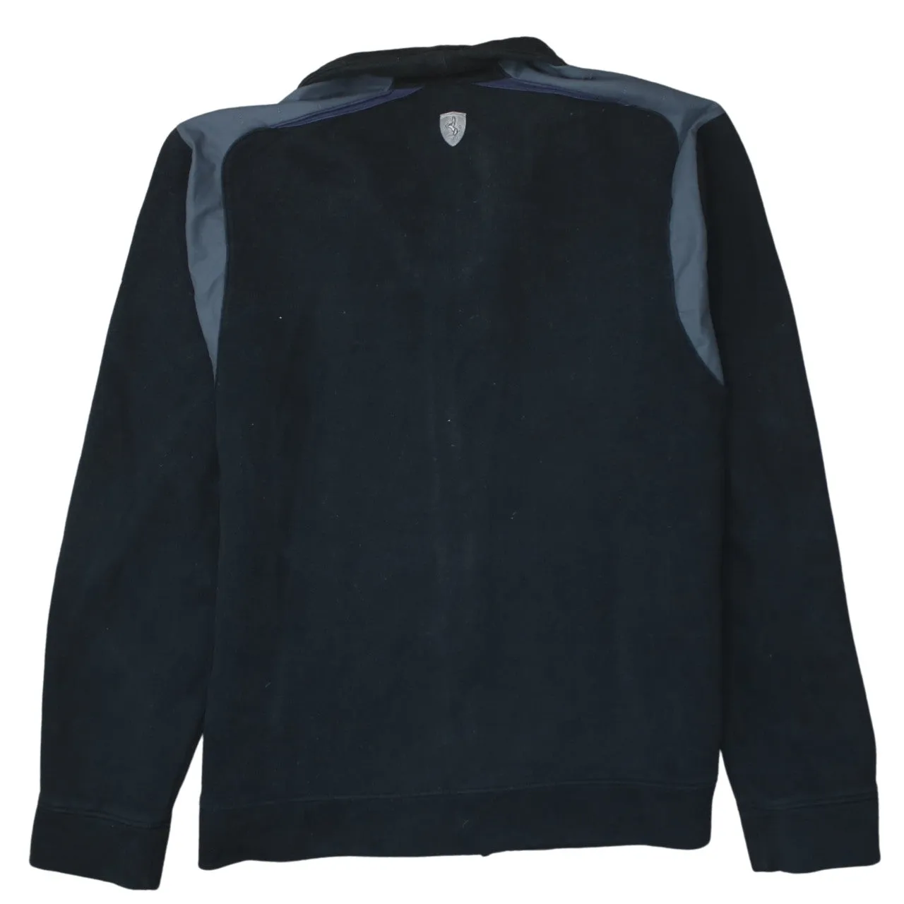 Puma 90's Lightweight Full Zip Up Sweatshirt Medium Black sold by Vintage Club product image thumbnail 2