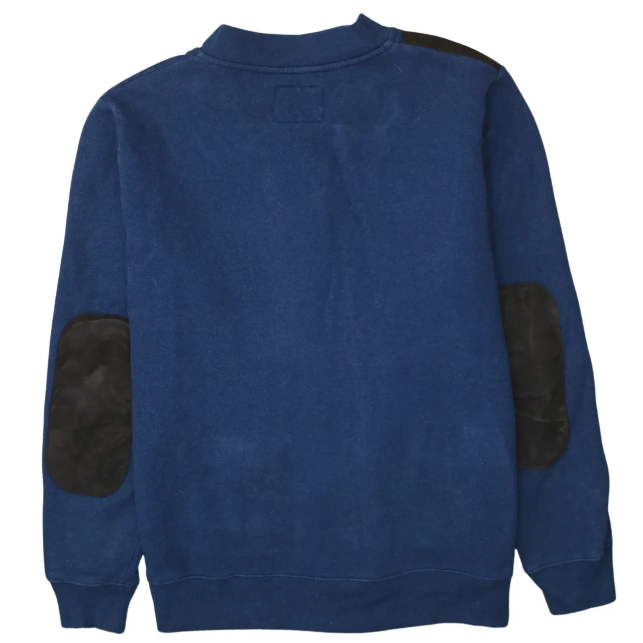 Barbour 90's Plain Full Zip Up Sweatshirt Large Navy Blue sold by Vintage Club product image thumbnail 2