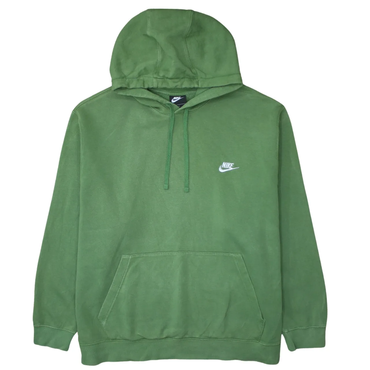 Nike 90's Swoosh Pullover Hoodie XXLarge (2XL) Green sold by Vintage Club