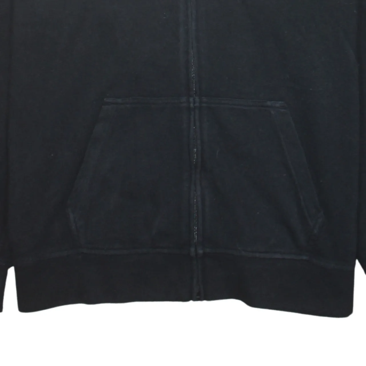 VANS 90's Spellout Full Zip Up Hoodie Medium Black sold by Vintage Club product image thumbnail 4