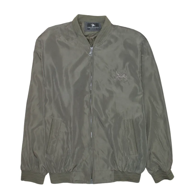 Retro 90's Lightweight Full Zip Up Windbreaker Large Green sold by Vintage Club