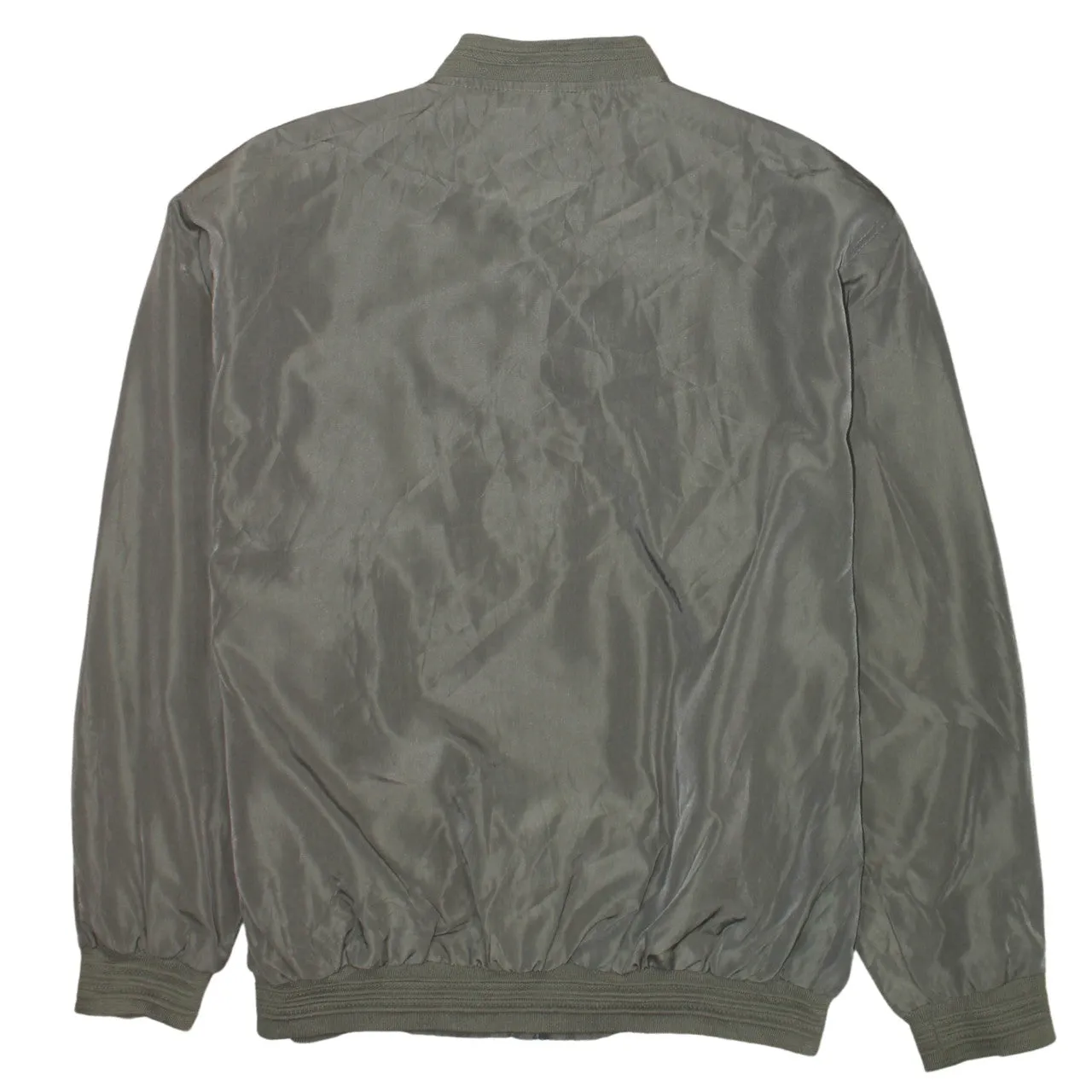 Retro 90's Lightweight Full Zip Up Windbreaker Large Green sold by Vintage Club product image thumbnail 2
