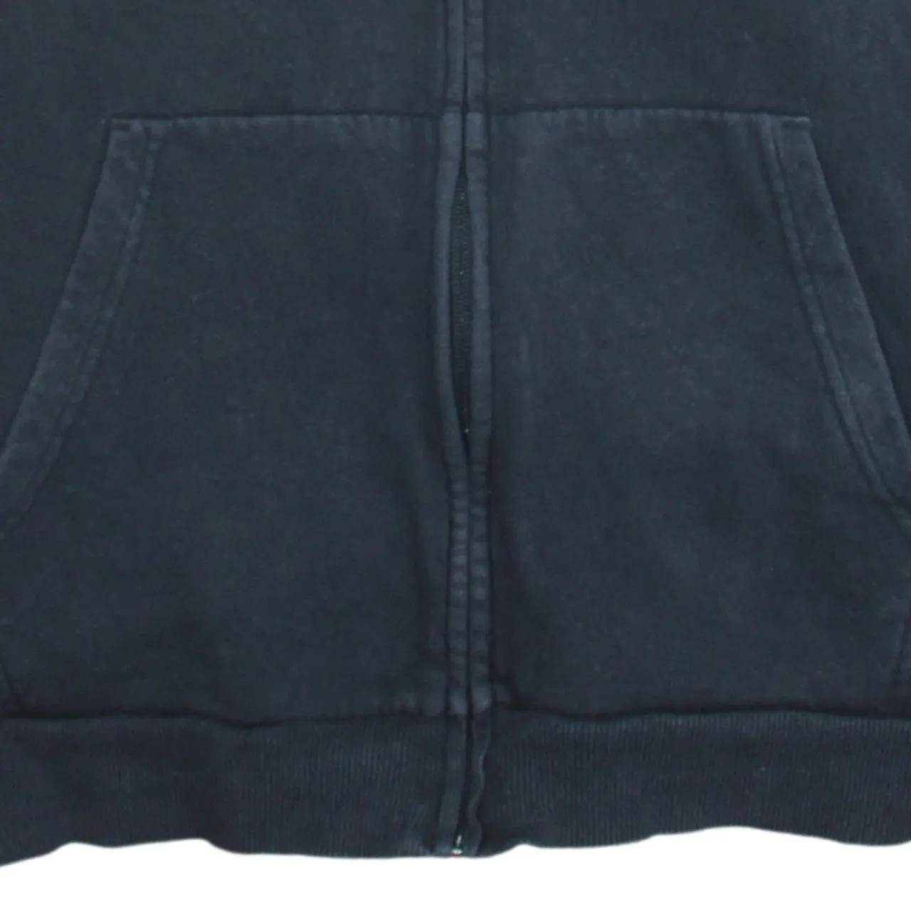 Under Armour 90's Drawstring Pockets Full Zip Up Hoodie XXLarge (2XL) Black sold by Vintage Club product image thumbnail 4
