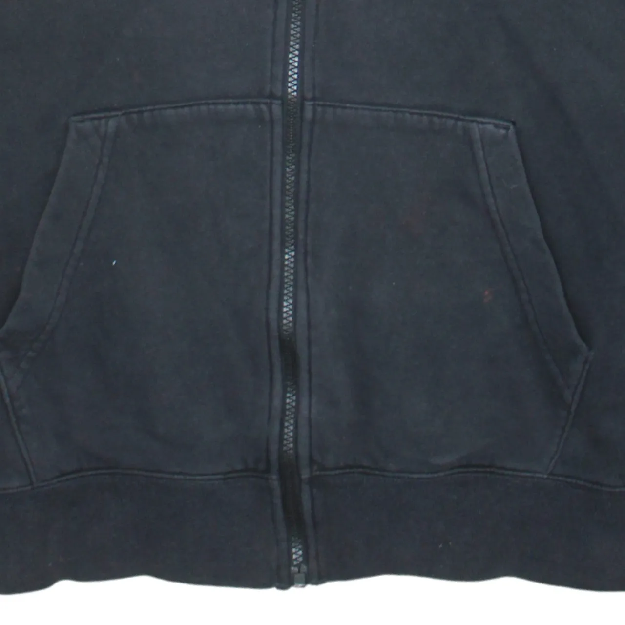 Nike 90's Swoosh Full Zip Up Hoodie Small Black sold by Vintage Club product image thumbnail 4