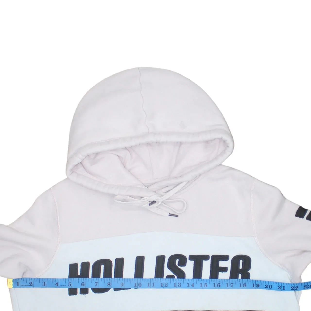 Hollister 90's Spellout Pullover Hoodie Large Black sold by Vintage Club product image thumbnail 5