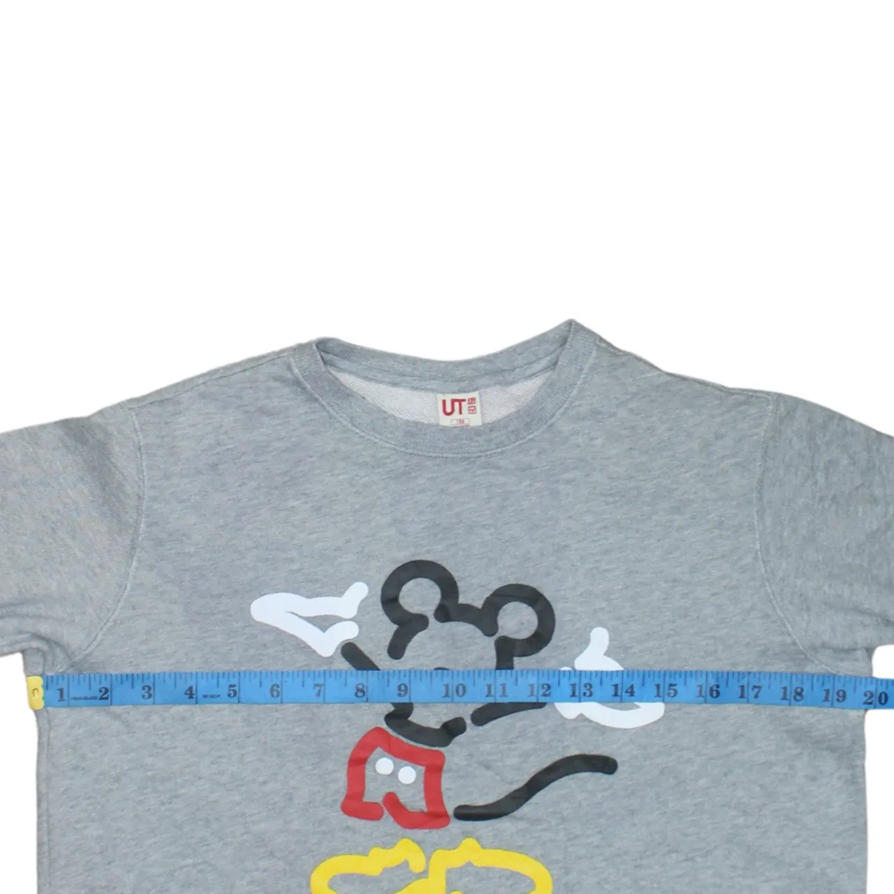 Disney 90's Lightweight Crew Neck Sweatshirt Small Grey sold by Vintage Club product image thumbnail 5