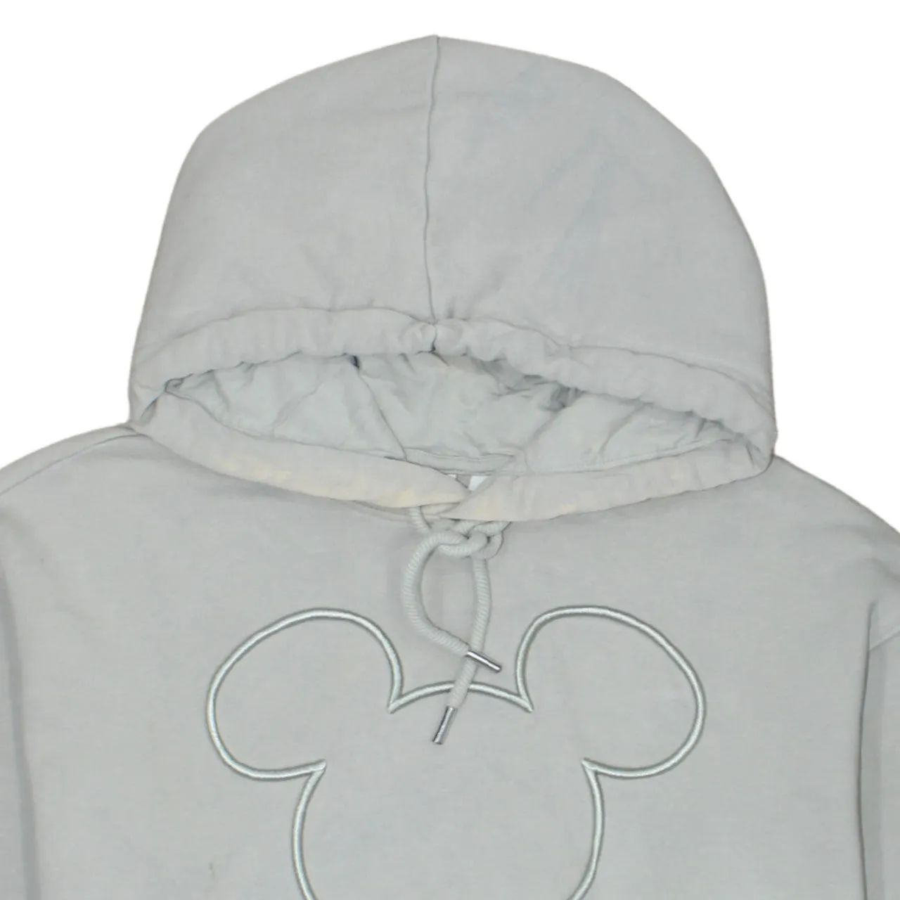 Disney 90's Drawstring Pockets Pullover Hoodie Medium Grey sold by Vintage Club product image thumbnail 3