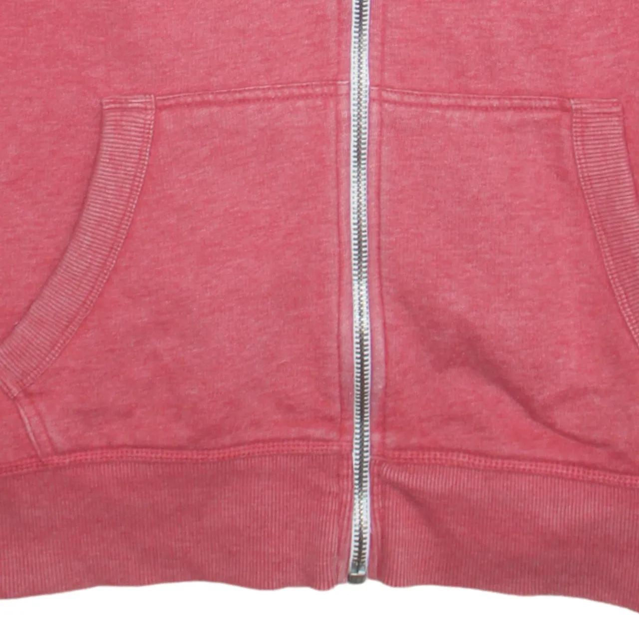 Super Dry 90's Drawstring Pockets Full Zip Up Hoodie XLarge Red sold by Vintage Club product image thumbnail 4