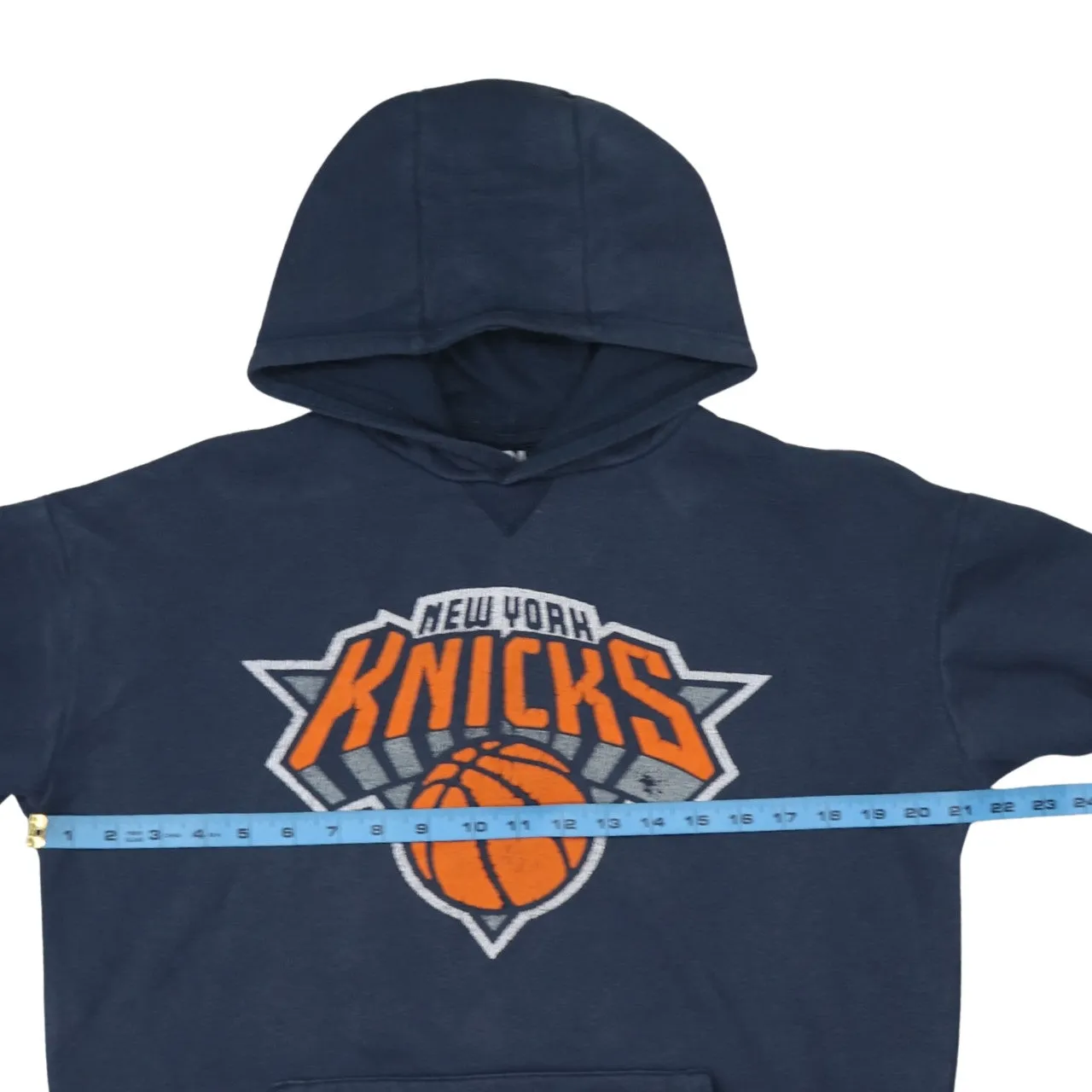 NBA 90's New Year Knicks Pullover Hoodie Medium Navy Blue sold by Vintage Club product image thumbnail 5