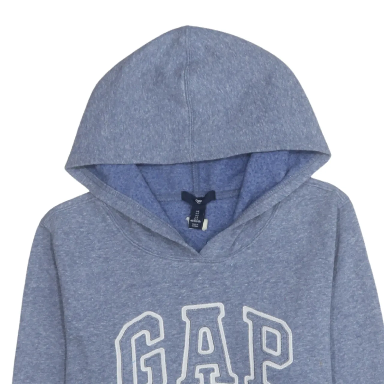 Gap 90's Spellout Pullover Hoodie Small Blue sold by Vintage Club product image thumbnail 3