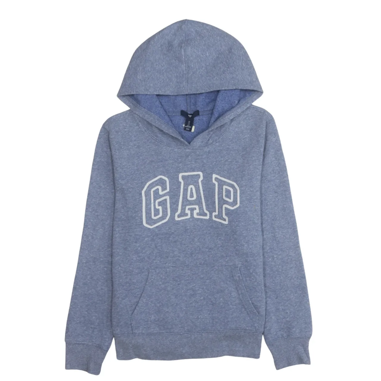 Gap 90's Spellout Pullover Hoodie Small Blue sold by Vintage Club