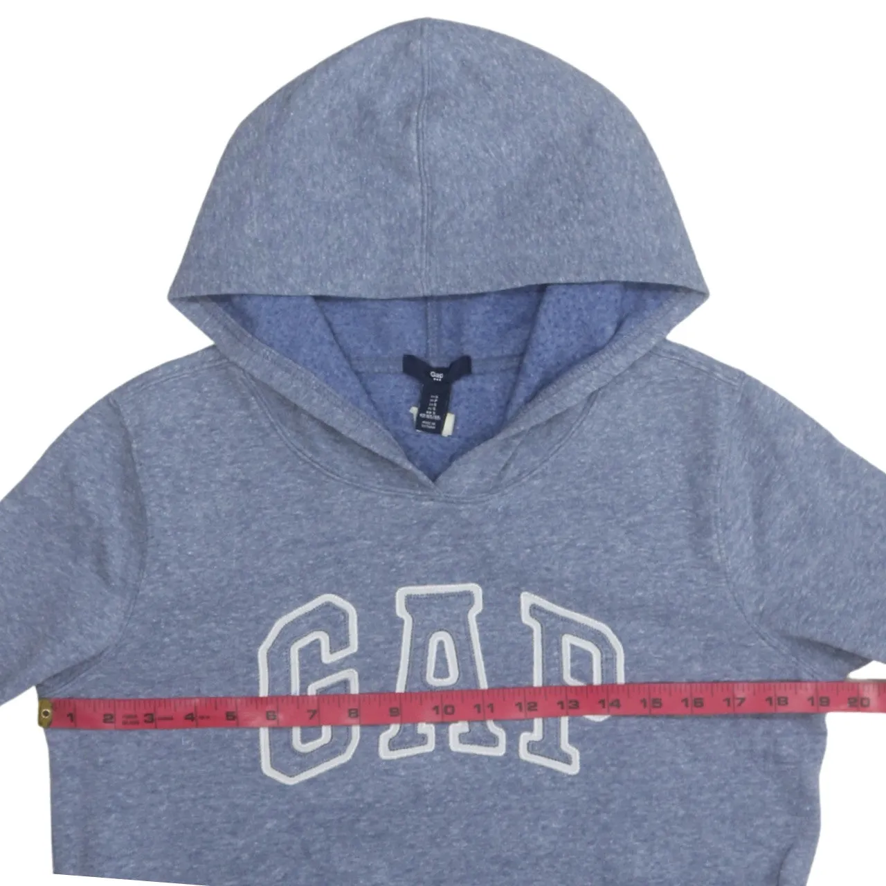 Gap 90's Spellout Pullover Hoodie Small Blue sold by Vintage Club product image thumbnail 5