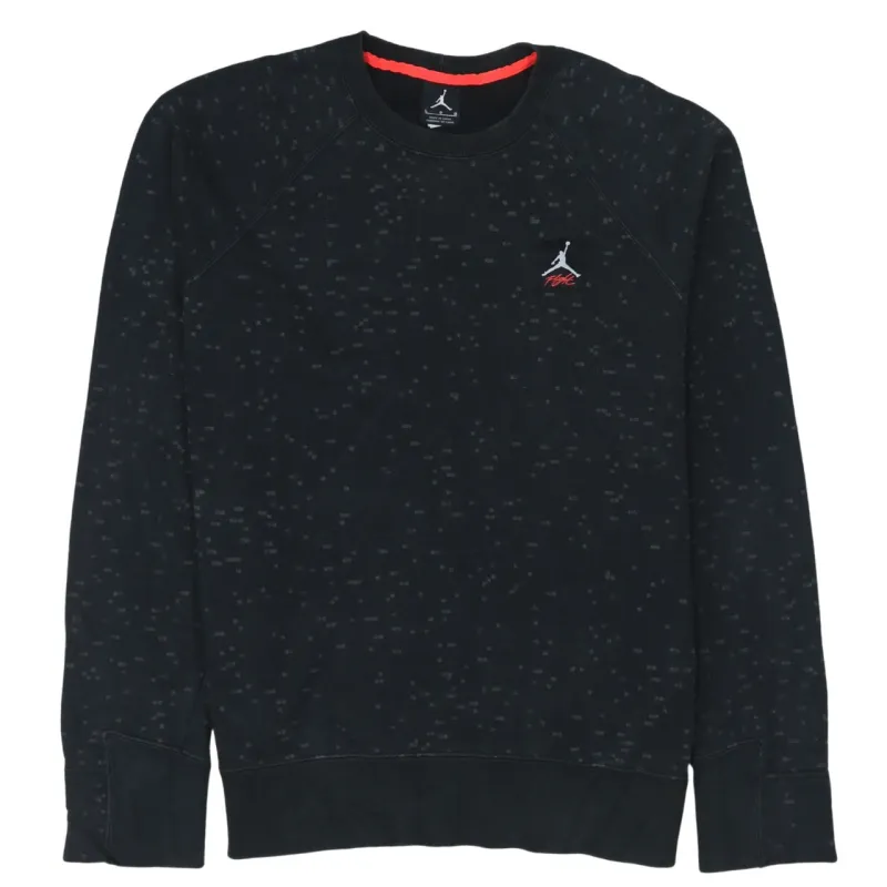 Jordan 90's Lightweight Crew Neck Sweatshirt Large Black sold by Vintage Club