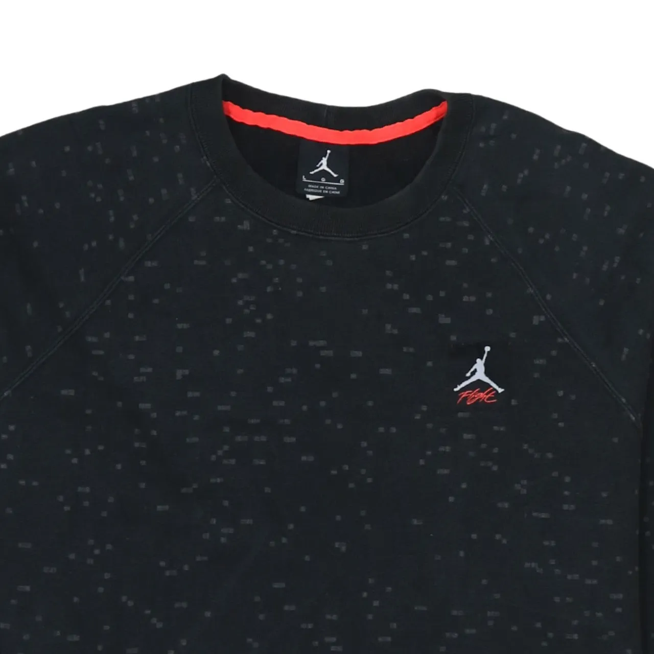 Jordan 90's Lightweight Crew Neck Sweatshirt Large Black sold by Vintage Club product image thumbnail 3