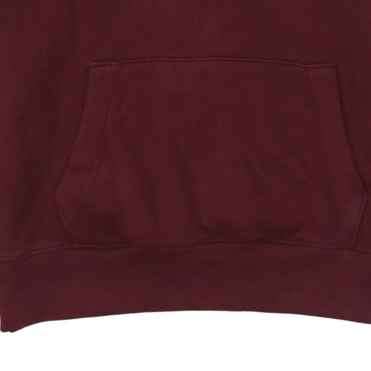 Hollister 90's Drawstring Pockets Pullover Hoodie Medium Red sold by Vintage Club product image thumbnail 4